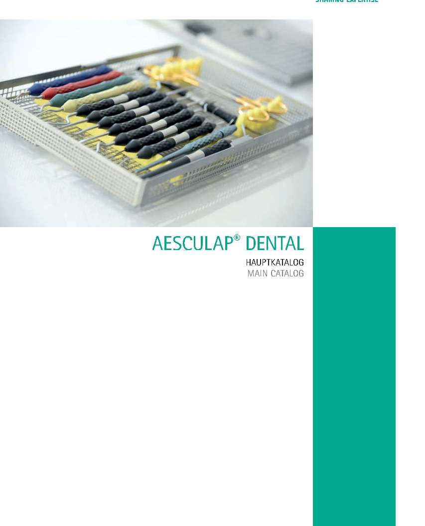 AESCULAP chirurgische Instrumente DENTAL Katalog