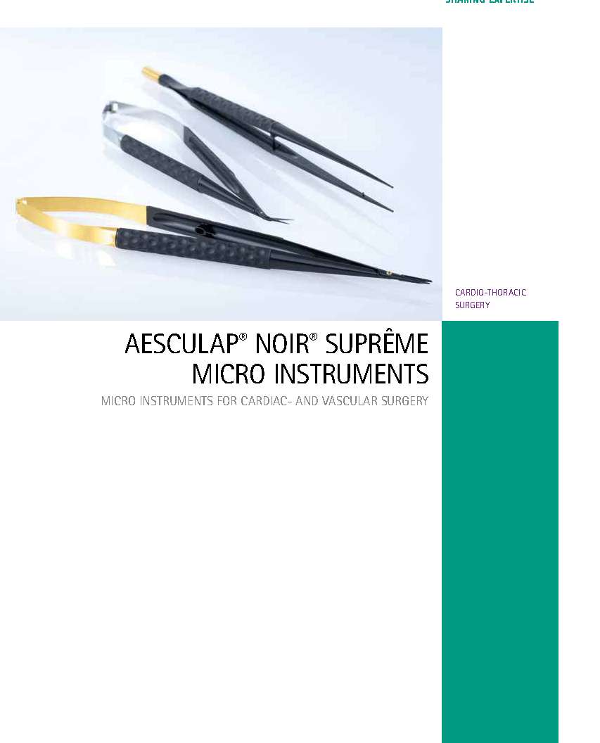 AESCULAP chirurgische Instrumente NOIR-Supreme Mikroinstrumente