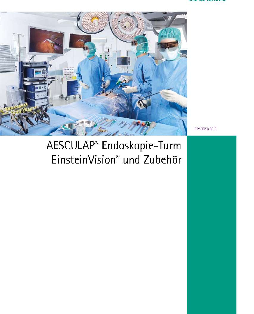AESCULAP Endoskopie EinsteinVision® Bildgebung Gesamtkatalog