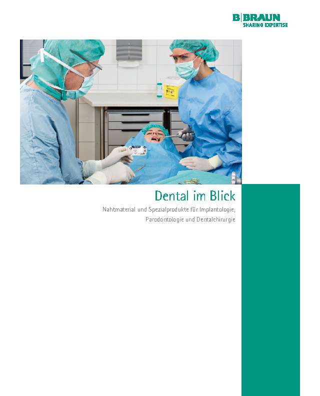 BBRAUN Wundversorgung Nahtmaterial Implantologie Paradontologie Dentalchirurgie