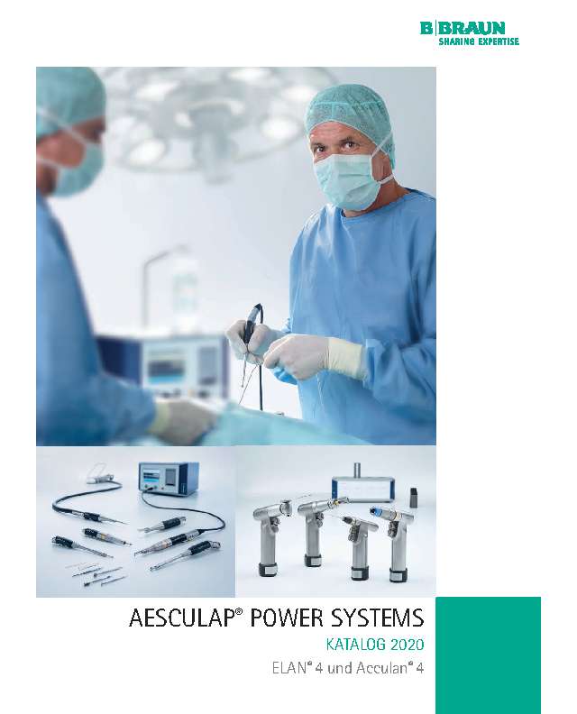 AESCULAP Motorensysteme ELAN4 Acculan4
