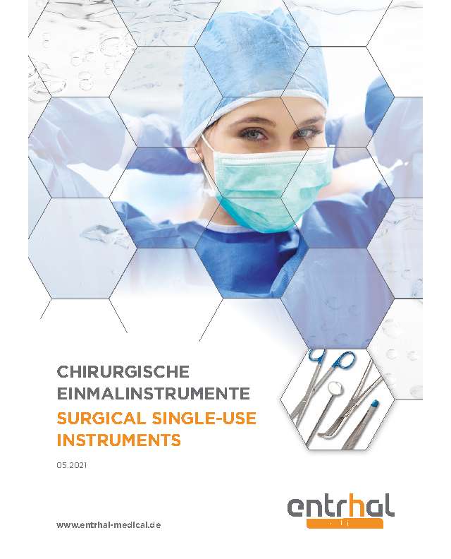 ENTRHRAL sterile Einmalinstrumente aus Stahl