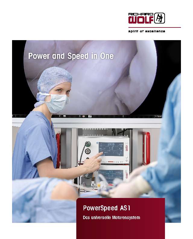 Richard Wolf PowerSpeed AS1 Motorensystem