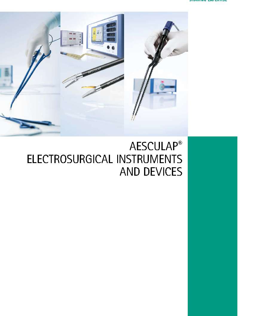 AESCULAP HF-Chirurgie Instrumente & Geräte Gesamtkatalog