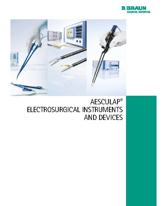AESCULAP HF-Chirurgie Instrumente & Geräte Gesamtkatalog