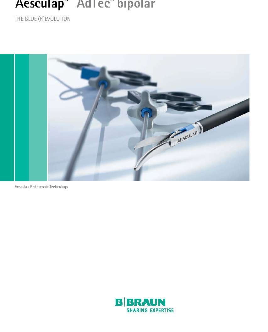 AESCULAP Endoskopie AdTec® Bipolare Laparoskopie Instrumente Mehrweg