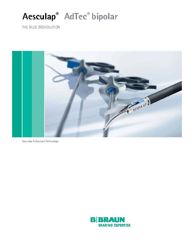 AESCULAP Endoskopie AdTec® Bipolare Laparoskopie Instrumente Mehrweg