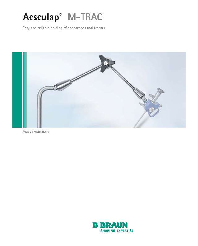 AESCULAP Endoskopie M-TRAC-Haltearmsystem